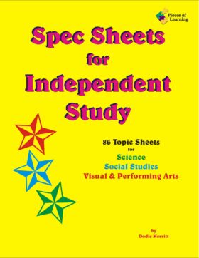 Spec Sheets for Independent Study
