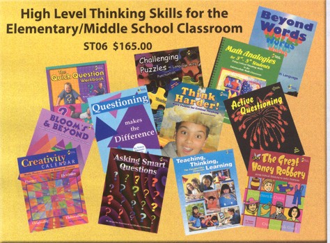 High Level Thinking Skills for the Elementary/Middle School Clas