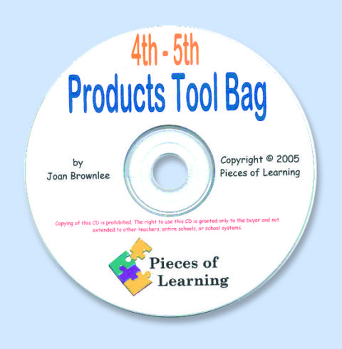 Products Tool Bag - 4th-5th Grades