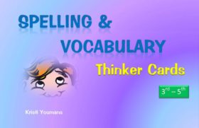 Spelling & Vocabulary Thinker Cards 3rd-5th