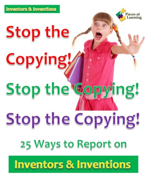 Stop the Copying! 25 Strategies to Report on Inventions