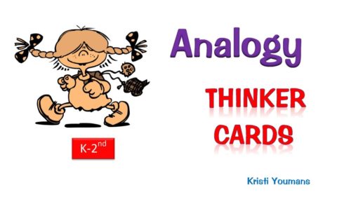 Analogy Thinker Cards K-2nd