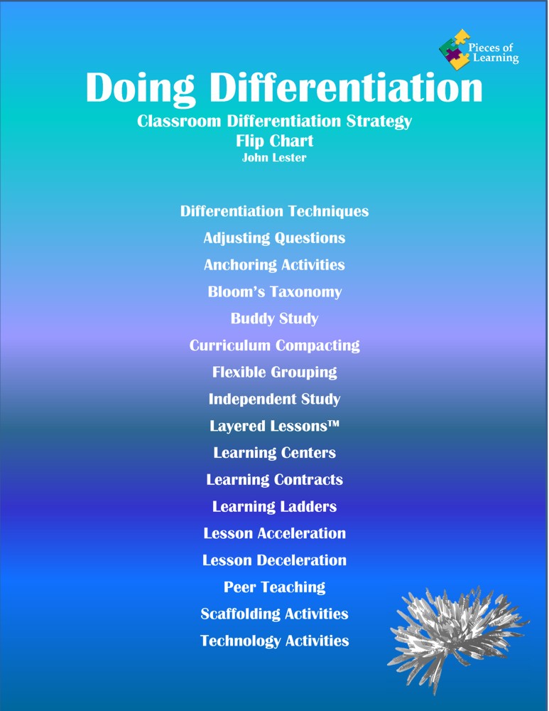Doing Differentiation! Flip Chart