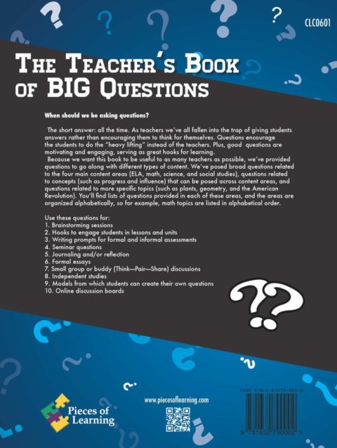 The Teacher's Book of BIG Questions E-Book