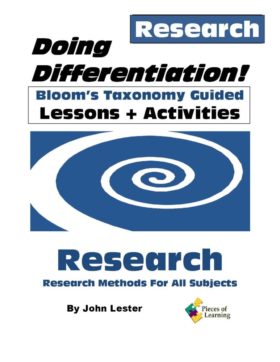 Doing Differentiation! Using Bloom's Taxonomy - Research